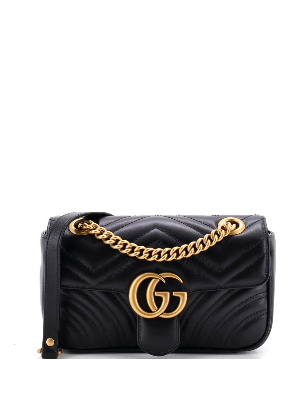 Gucci Gg Marmont Flap Bag Matelasse #349270G15B